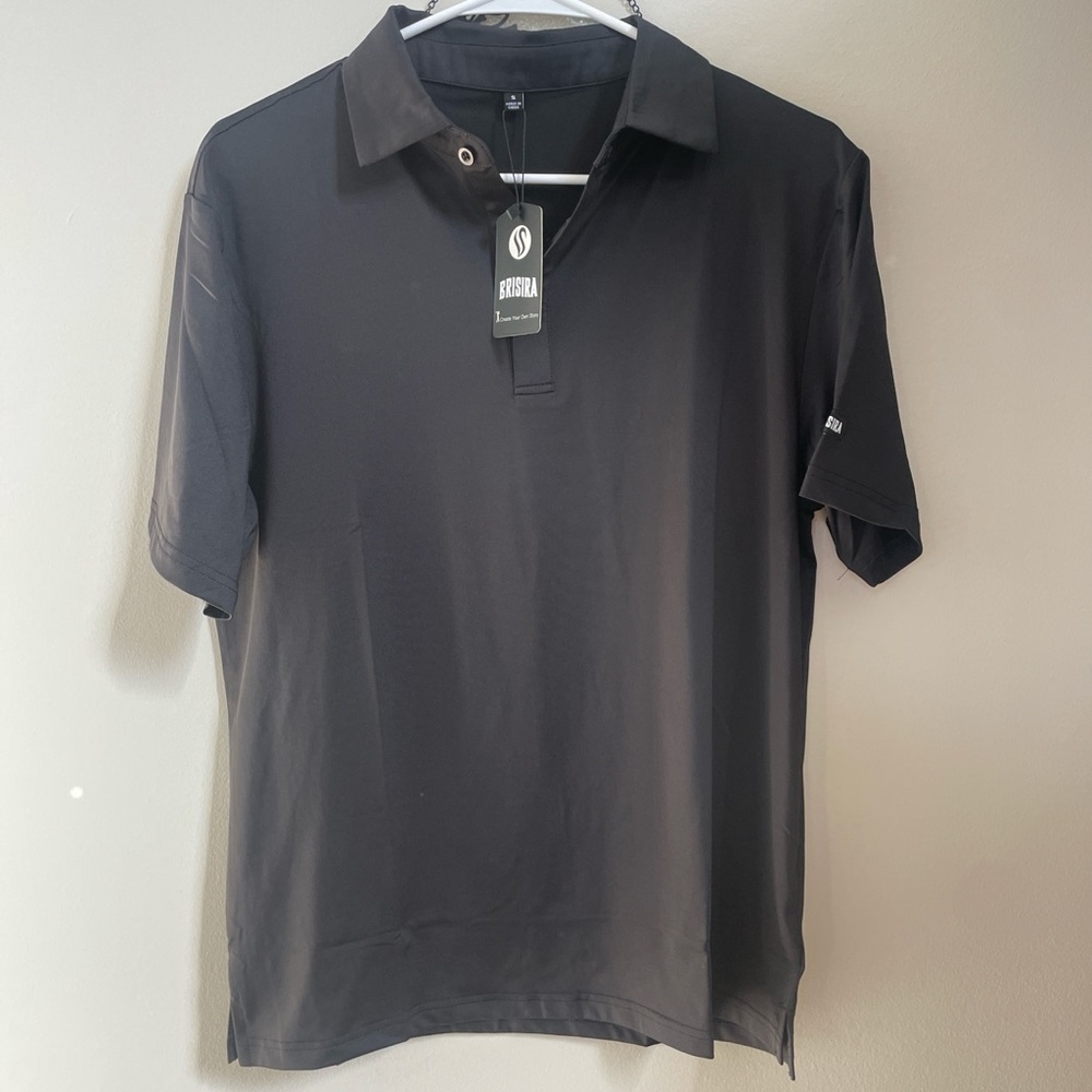 Kirkland Signature Men's Black Polo Shirt
